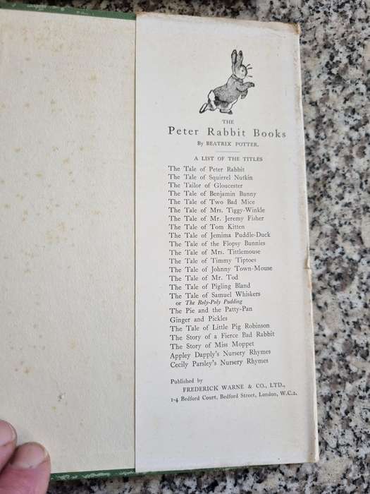 The Tale of Beatrix Potter - A Biography - Margaret Lane - Hardcover  Reprint 1946