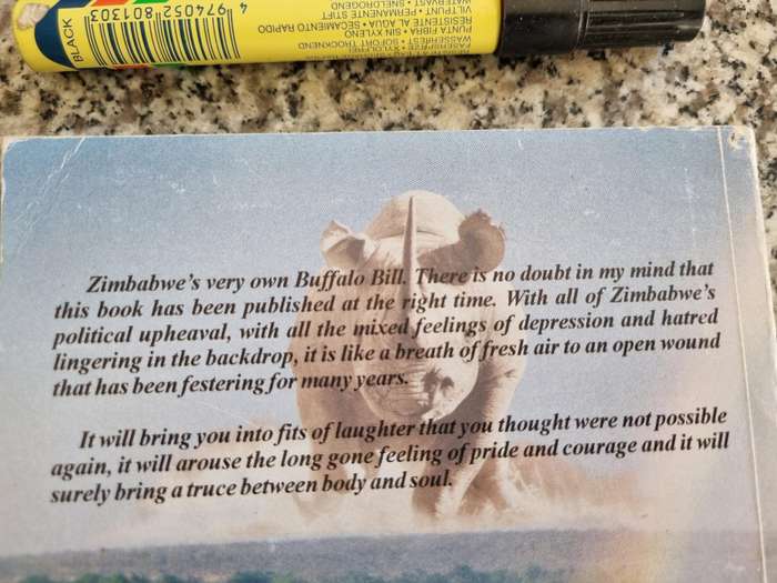 WET BREAMS BILL TAYLOR BY Bill Taylor  ( Zimbabwe`s very own Buffalo Bill )