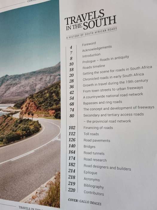 TRAVELS IN THE SOUTH A History of South African Roads MALCOLM MITCHELL & BRIAN DOWNIE ( engineering