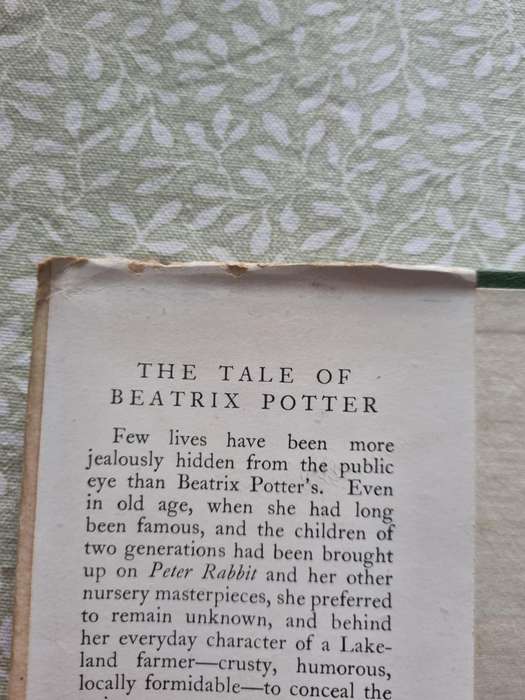 The Tale of Beatrix Potter - A Biography - Margaret Lane - Hardcover  Reprint 1946