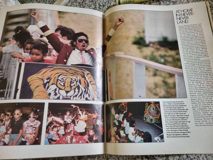 MICHAEL JACKSON LIFE Magazine September 1984 An Exclusive 12 pg Photo Album Musical Tour of Decade