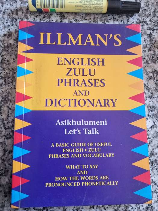 ILLMAN'S ENGLISH  ZULU PHRASES and DICTIONARY Asikhulumeni  Let's Talk A BASIC Guide of Useful
