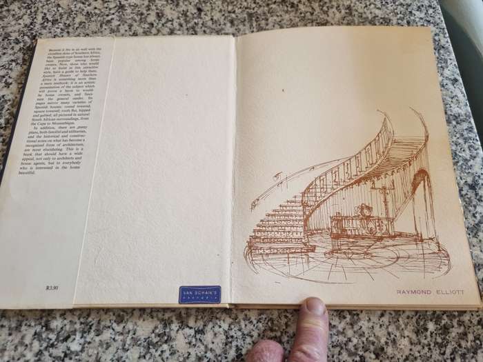 SPANISH HOUSES OF SOUTHERN AFRICA HEIN WICHT  please note the condition of the cover