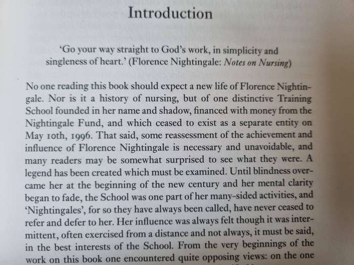 THE NIGHTINGALE SCHOOL 1860 -1996 ROY WAKE (  nursing )