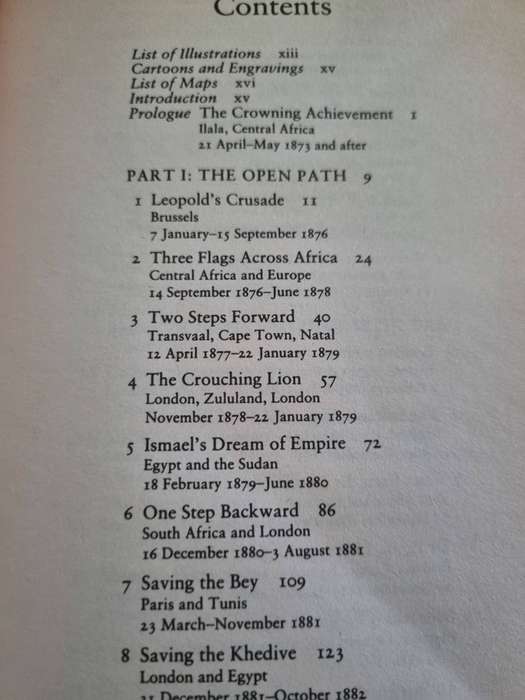 THE SCRAMBLE FOR AFRICA 1876 - 1912 THOMAS PAKENHAM ( softcover )