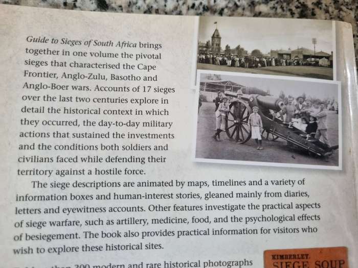 GUIDE TO THE SIEGES OF SOUTH AFRICA NICKI VON DER HEYDE