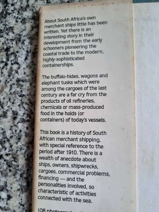 South African MERCHANT SHIPS B D INGPEN An illustrated Recent History 1979 ( Period after 2010 )