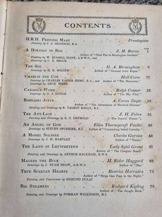 PRINCESS MARY'S GIFT BOOK HODDER & STOUGHTON 1914