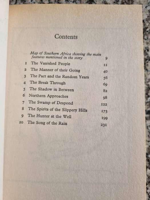 THE LOST WORLD OF THE KALAHARI LAURENS van der POST ( Softcover )