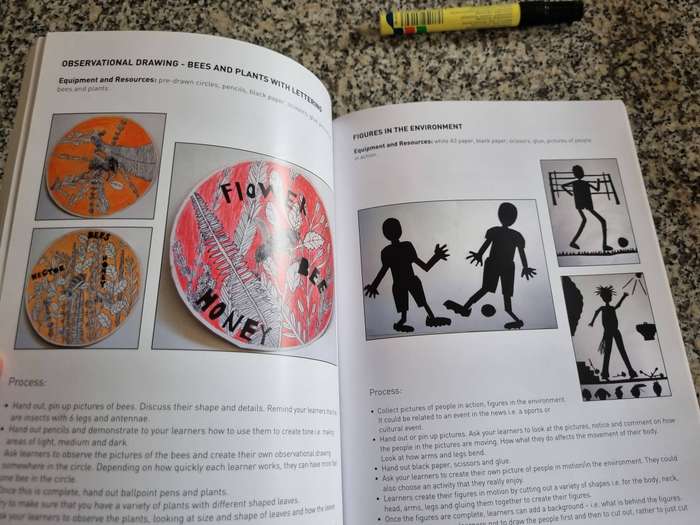 SANTAM'S CREATIVE ARTS TEACHING MANUAL FOR INTERMEDIATE PHASE Grade 4-6 For Art Teachers