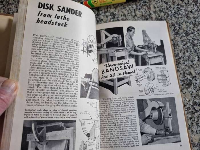 SIXTY POWER TOOLS and how to BUILD them Popular Mechanics Craftsman Library 1952