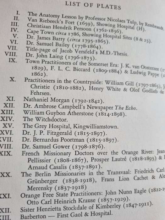 A History of Medicine in South Africa EDMUND H BURROWS (  Poor dust jacket )