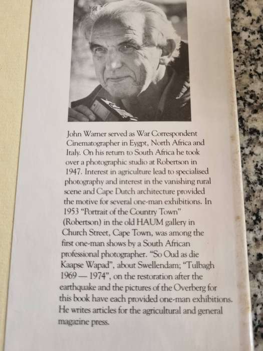 OVERBERG ANNA ROTHMANN JOHN WARNER  History and overview of the Southern Cape Region