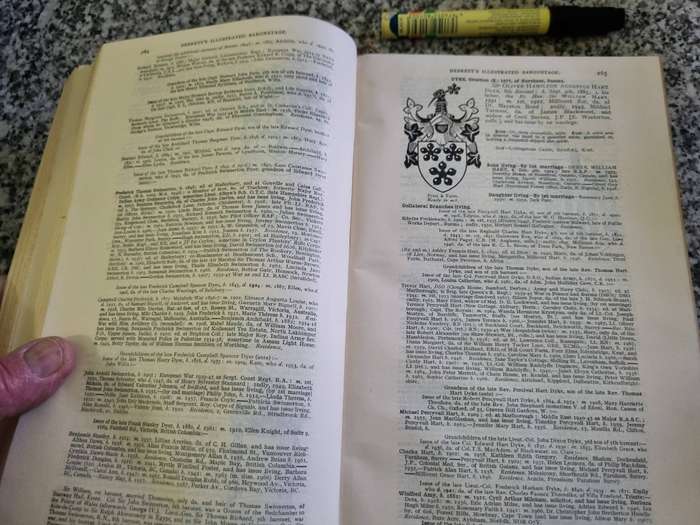 DEBRETT'S BARON ETAGE KNIGHTAGE & COMPANIONAGE 1969