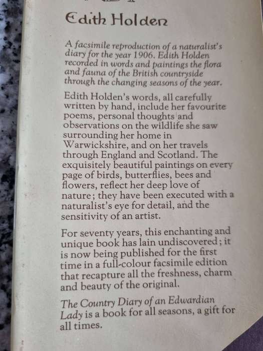 THE COUNTRY DIARY OF AN EDWARDIAN LADY EDITH HOLDEN
