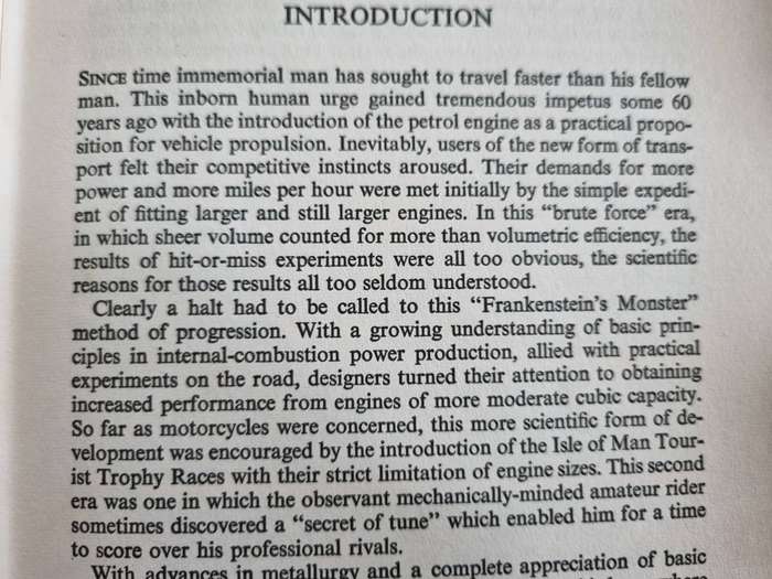 P E IRVING TUNING FOR SPEED Increase the Performance of all types of Motorcycles 5th Edition 1969