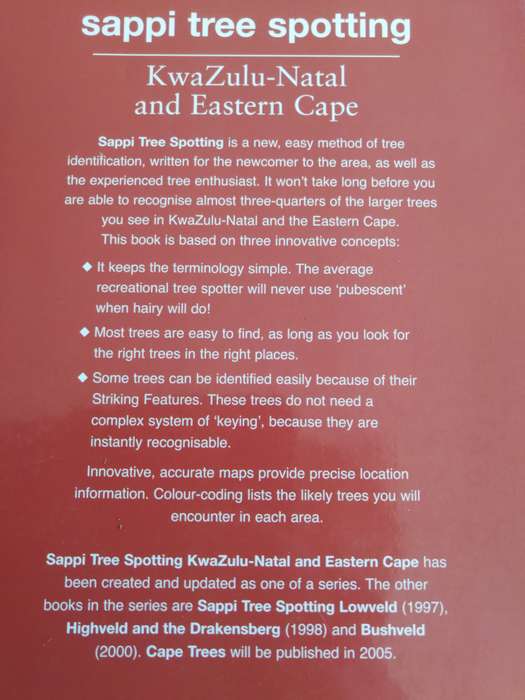 SAPPI TREE SPOTTING KWAZULU NATAL & EASTERN CAPE VAL THOMAS & RINA GRANT
