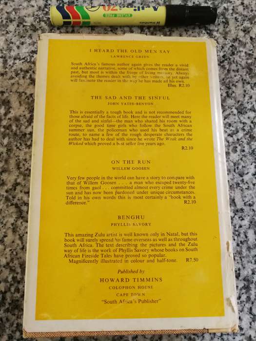 OLD DUSTY OF THE LOW VELD GEORGE CAMPBELL ( LIFE OF AN OLD PROSPECTOR ) 1964