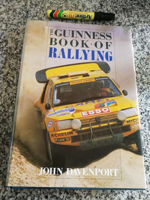 THE GUINNESS BOOK OF RALLYING JOHN DAVENPORT (  rally motorsport motor racing )