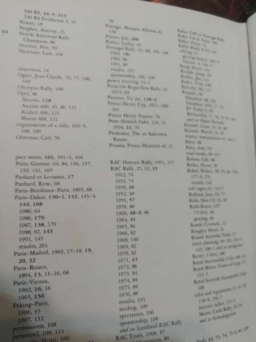 THE GUINNESS BOOK OF RALLYING JOHN DAVENPORT (  rally motorsport motor racing )