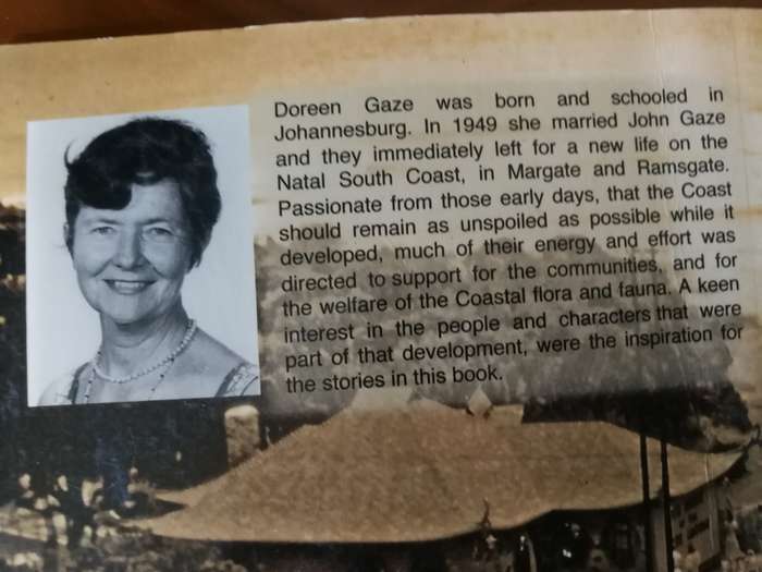 RAMSGATE RECOLLECTIONS DOREEN GAZE  SIGNED ( KwaZulu Natal South Coast history  )