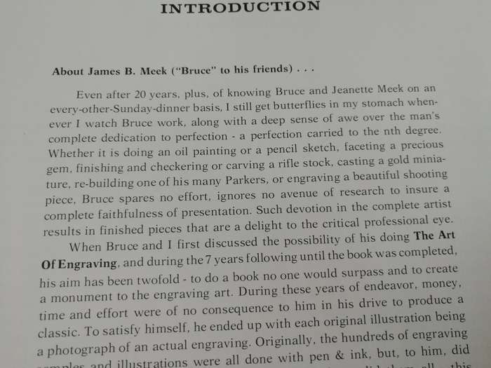 THE ART OF ENGRAVING JAMES B MEEK A Book of Instructions ( trophies jewellery etc )