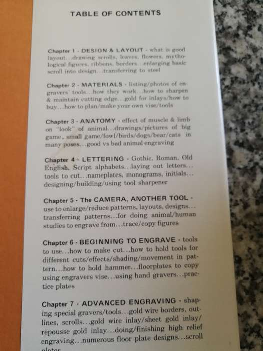 THE ART OF ENGRAVING JAMES B MEEK A Book of Instructions ( trophies jewellery etc )