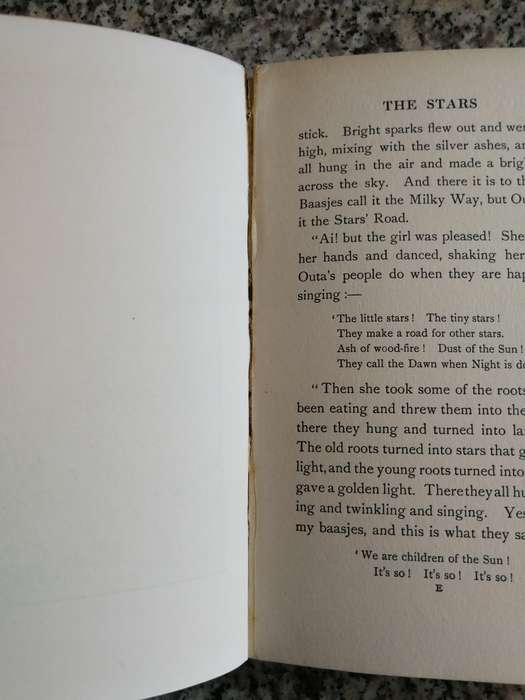 OUTA KAREL'S STORIES SOUTH AFRICAN FOLK LORE TALES SANNI METELERKAMP 1914