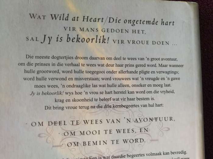 JOHN & STASI ELRIDGE JY IS BEKOORLIK Die Ware Hart van VROUWEES Struik Christelike Boeke