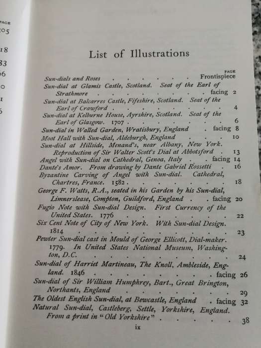 SUN DIALS AND ROSES OF YESTERDAY ALICE MORSE EARLE Reprint 1971 ( was first published 1902 )