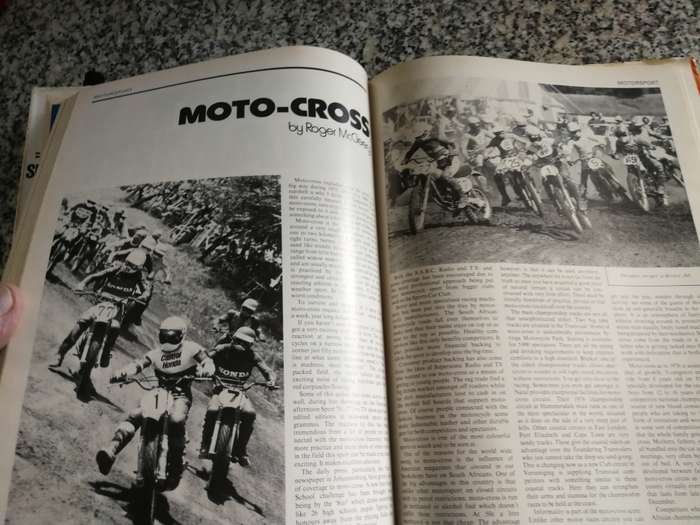 SOUTH AFRICA ALL SPORTS ANNUAL May 1976 to 1977 OVER 50 Sports SUSTAGEN SUPERSPORT77