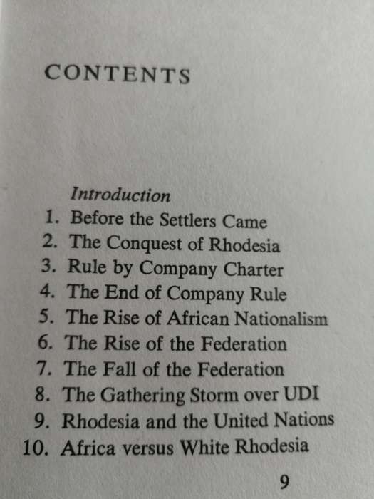 RHODESIA BACKGROUND TO CONFLICT B VULINDLELA MTSHALI Fwd. Kenneth Kaunda