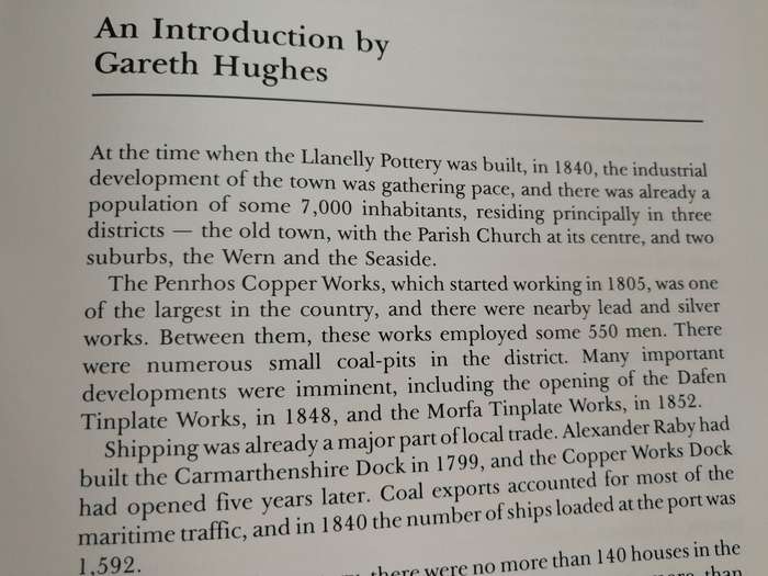 LLANELLY POTTERY by and SIGNED BY GARETH HUGHES & ROBERT PUGH