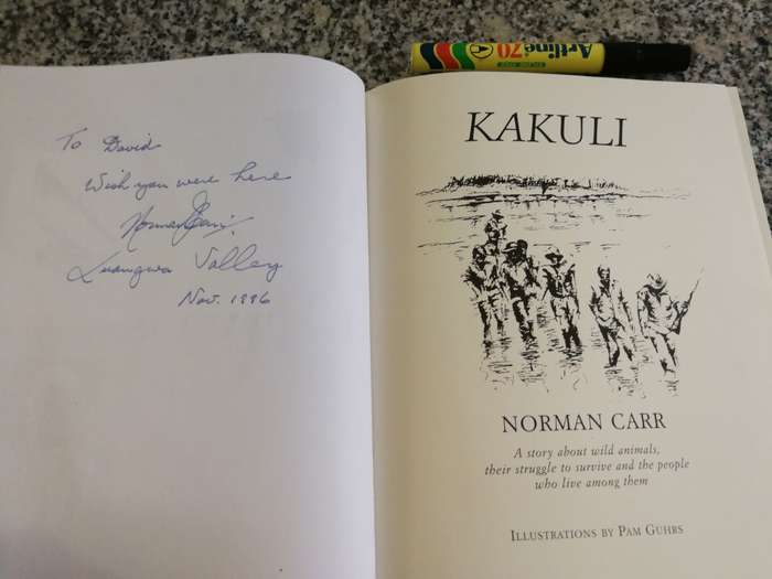 KAKULI NORMAN CARR A Story about Wild Animals Struggle to Survive & People who Live Signed wildlife