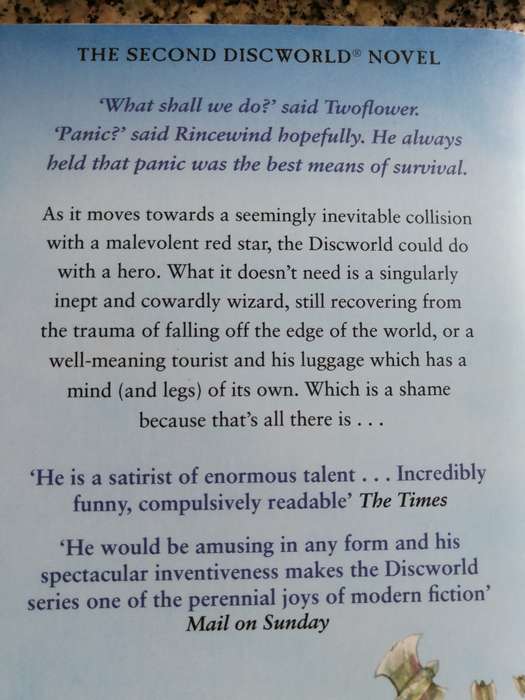 TERRY PRATCHETT THE LIGHT FANTASTIC A Discworld Novel