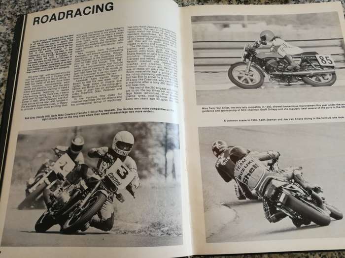 BIKE SA MOTOR CYCLING ANNUAL 1981 (  Motorcycles Motor bikes Motorcross & roadracing etc