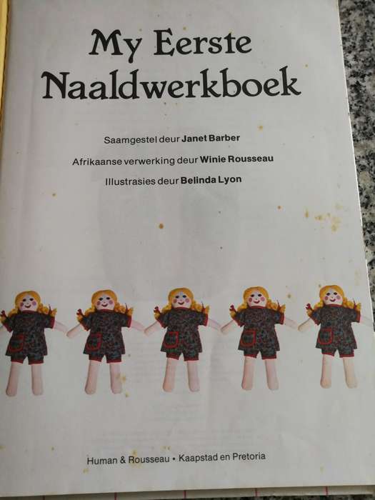 MY EERSTE NAARLDWERKBOEK JANET BARBER