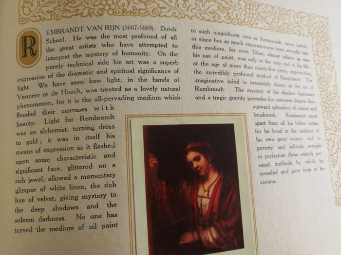 FAMOUS WORKS OF ART United Tobacco 100 Cards The World's Masterpieces  ( suggested for Art Students