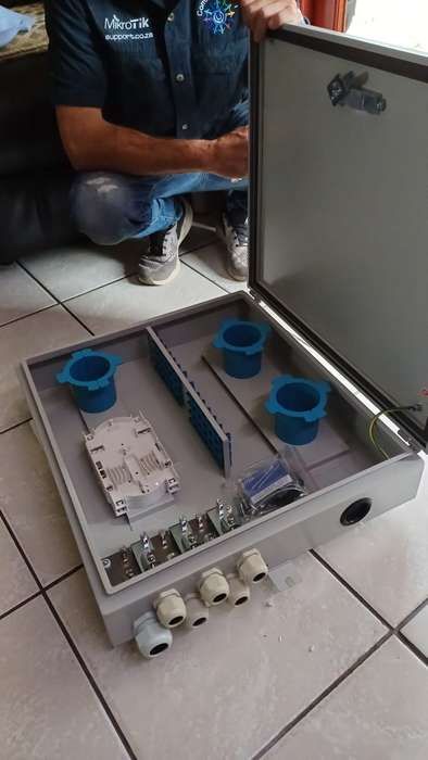 Fiber Optics Terminal Box