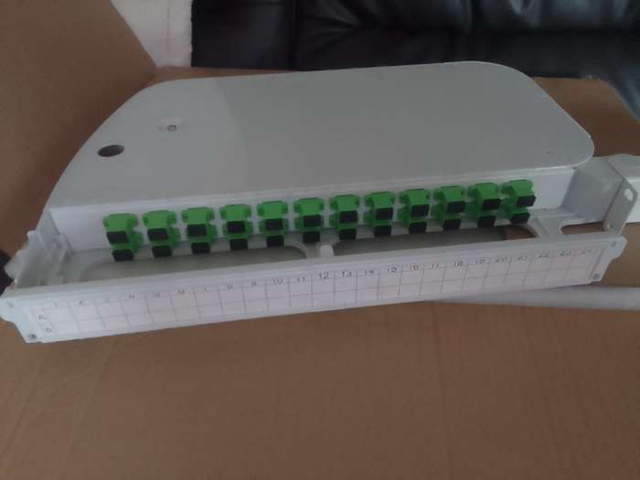 Fibre Rotary Patch Panel 2 x 24 way