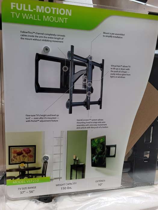Sanus VLF210 Full-Motion TV Wall Mount