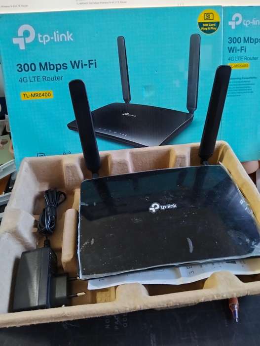 TP-LINK TL-MR6400 4G LTe router - It take a sim card