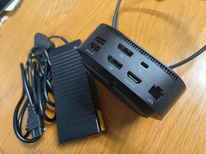 HP USB-C Laptop Dock G5 +120W Charger