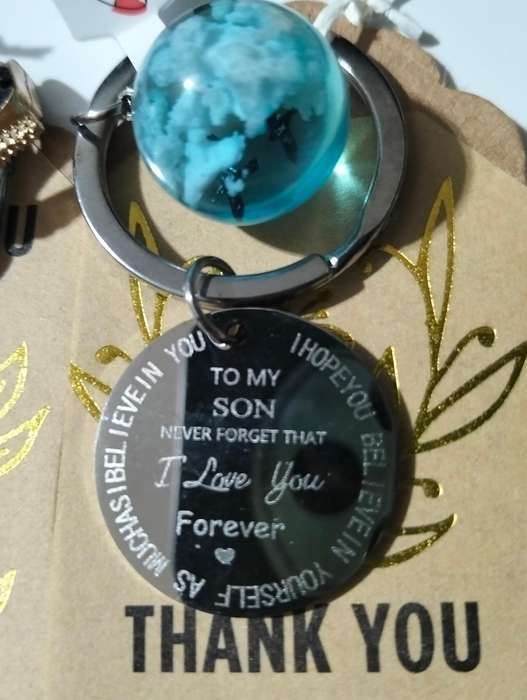 x2 Pcs Keychain - Daughter and Son