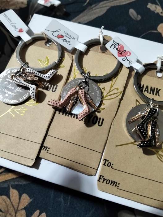 x2 Pcs Keychain - Daughter and Son