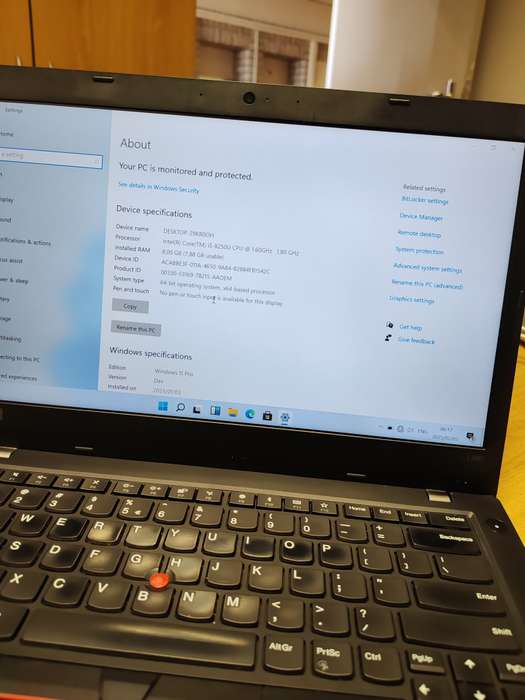 Lenovo ThinkPad L480 i5 8th generation