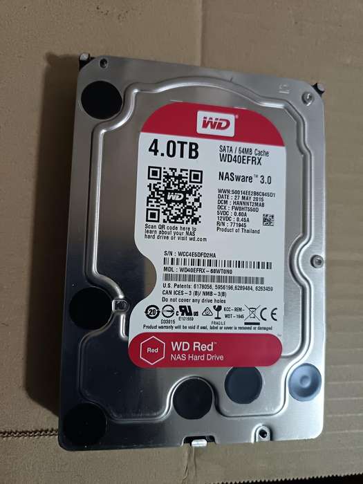 WD 4TB RED NAS HARD DRIVE