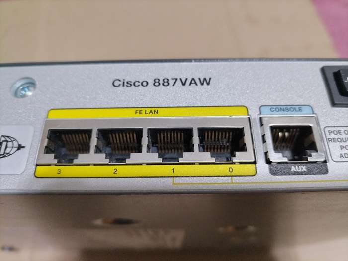 CISCO 800 SERIES 887VAW