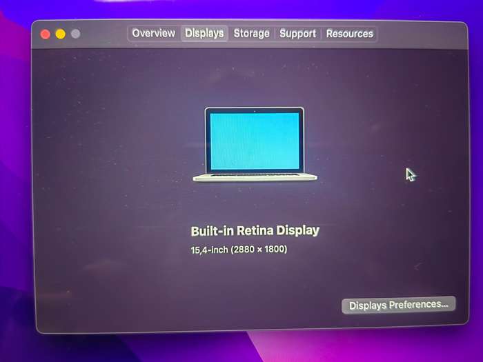 MacBook Pro, 15inch 2015 256GB SSD and 16GB RAM