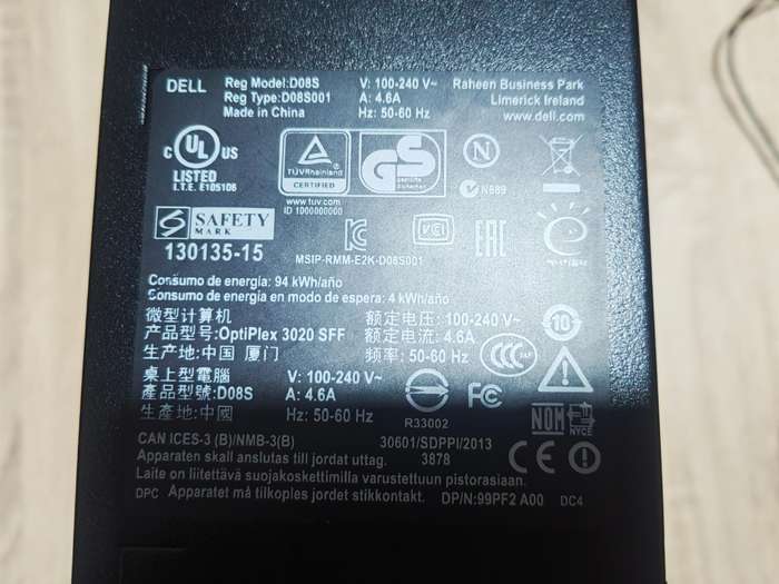Dell Desktop i3 4th gen PC